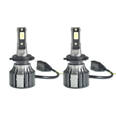 TOPPARTZ 2Pcs H7 LED Headlight Bulbs,72W 10000LM 6000K Cool White Super Bright Auto High Beam/Low Beam LED Headlight Conversion Kit