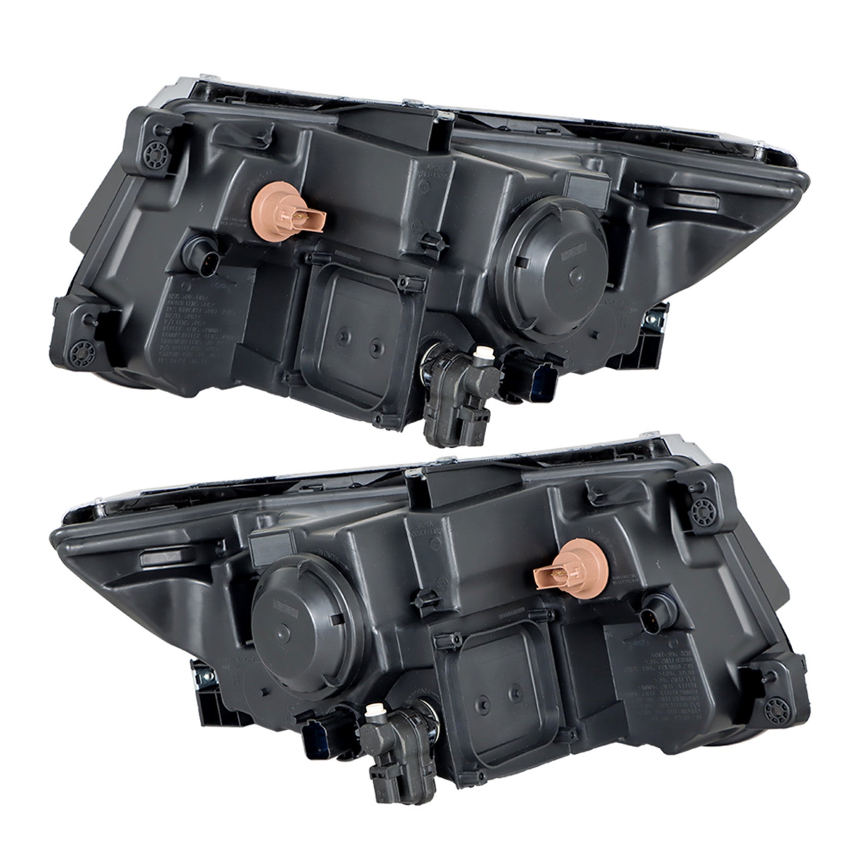 TOPPARTZ Headlights Front Lamp for 2011-2014 Ford Edge Headlamps Projector Headlights Driver and Passenger Side