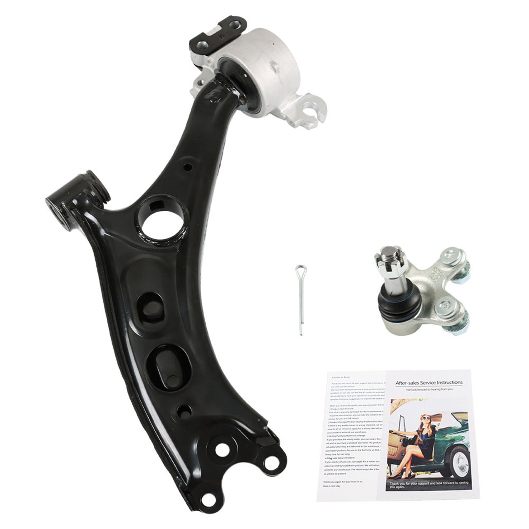 TOPPARTZ Front Passenger Right Side Lower Control Arms Replacement for 2017-2021 Honda CR-V