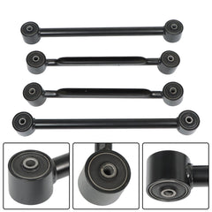 TOPPARTZ Rear Upper Lower Trailing Control Arm Kit 521-888 Replacement for 2002-2009 Chevrolet Trailblazer 2002-2009 GMC Envoy
