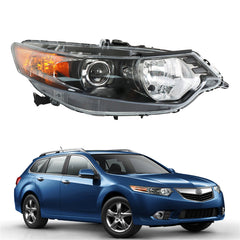 TOPPARTZ Headlight Assembly Replacement for Acura TSX 2009-2014 Headlight with DRL Set Passenger Side