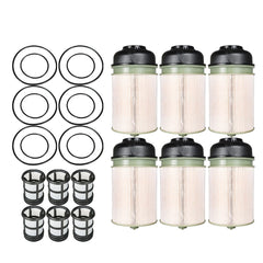 TOPPARTZ 6 X Fuel Filter PF9908 A4700903151 Replacement for Detroit Diesel Engines DD13 12.8L DD15 14.8L DD16 15.6L Freightliner Sterling Western Star