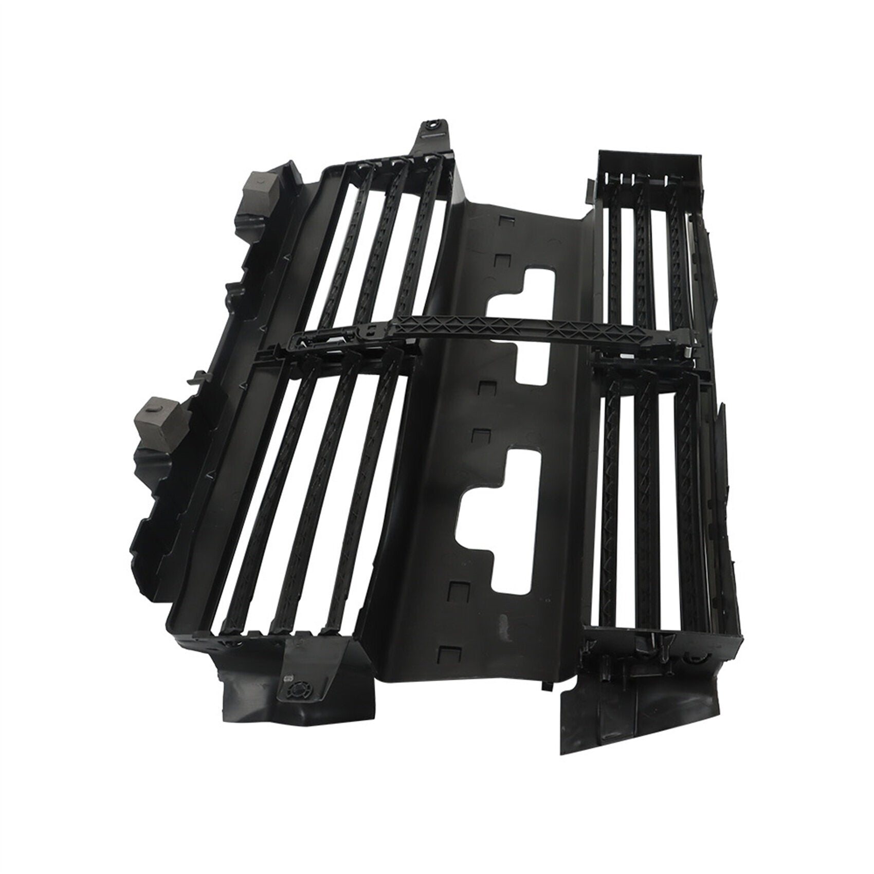 TOPPARTZ Front Radiator Black Shutter Assembly Relpacement for 2013-2019 Ford Explorer