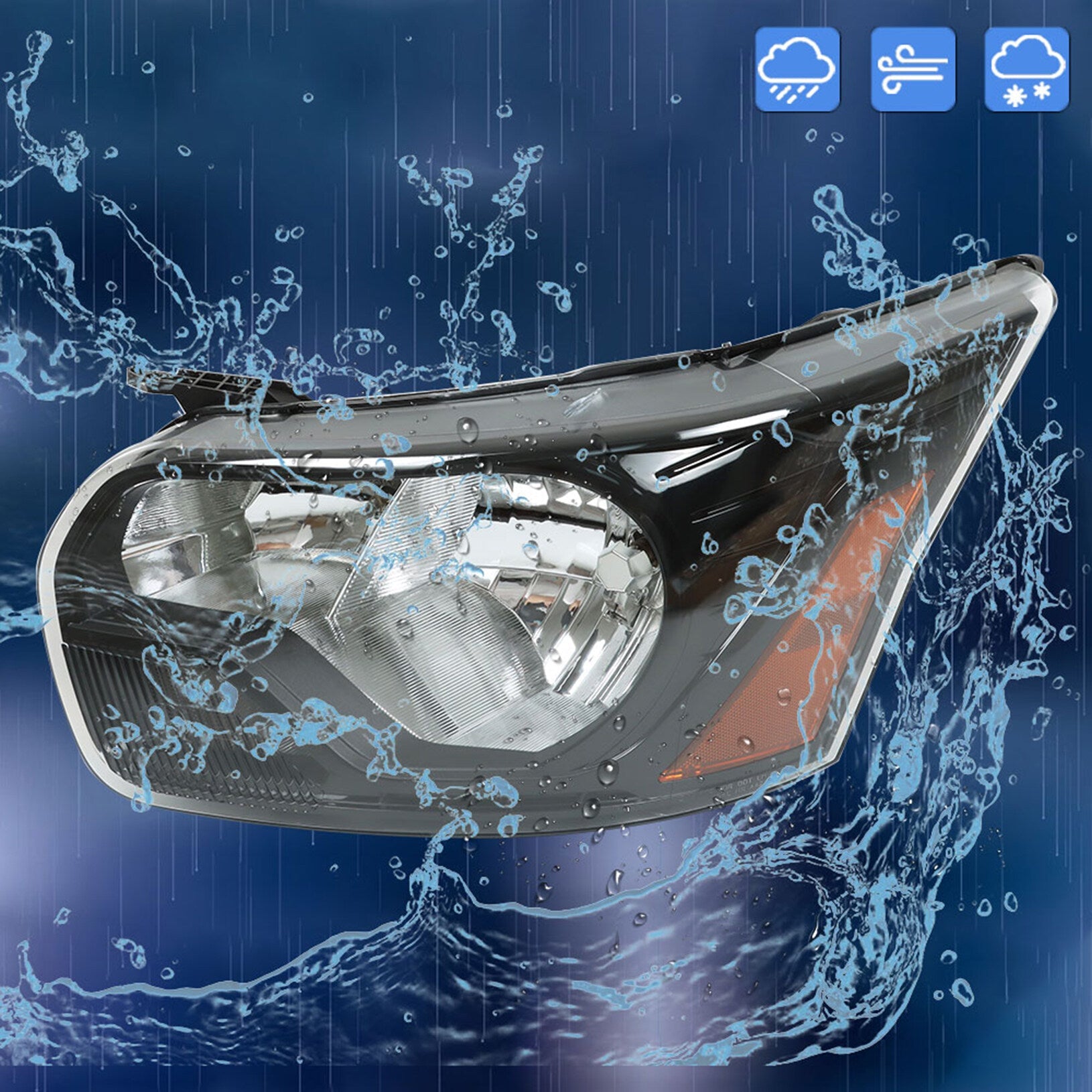 TOPPARTZ Headlight Assembly Replacement for Ford Transit 2015-2022 Headlights Left Set Driver Side 关键词