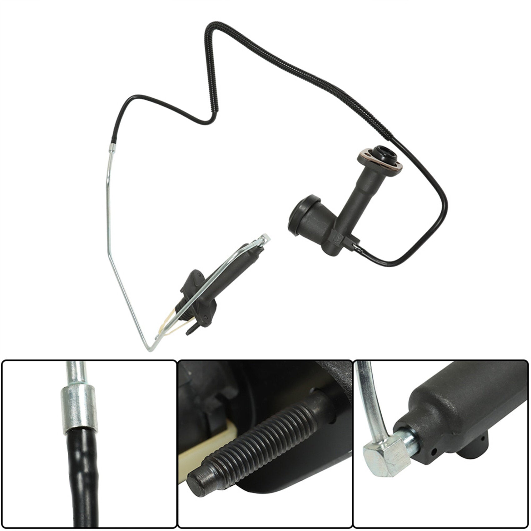 TOPPARTZ Clutch Master & Slave Cylinder Assembly CC649028 Replacement for 1992-1995 Chevrolet Chevy GMC