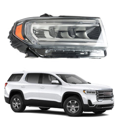 TOPPARTZ Headlight Assembly Replacement for GMC Acadia 2020-2023 Headlights Full LED RH Set Passenger Side