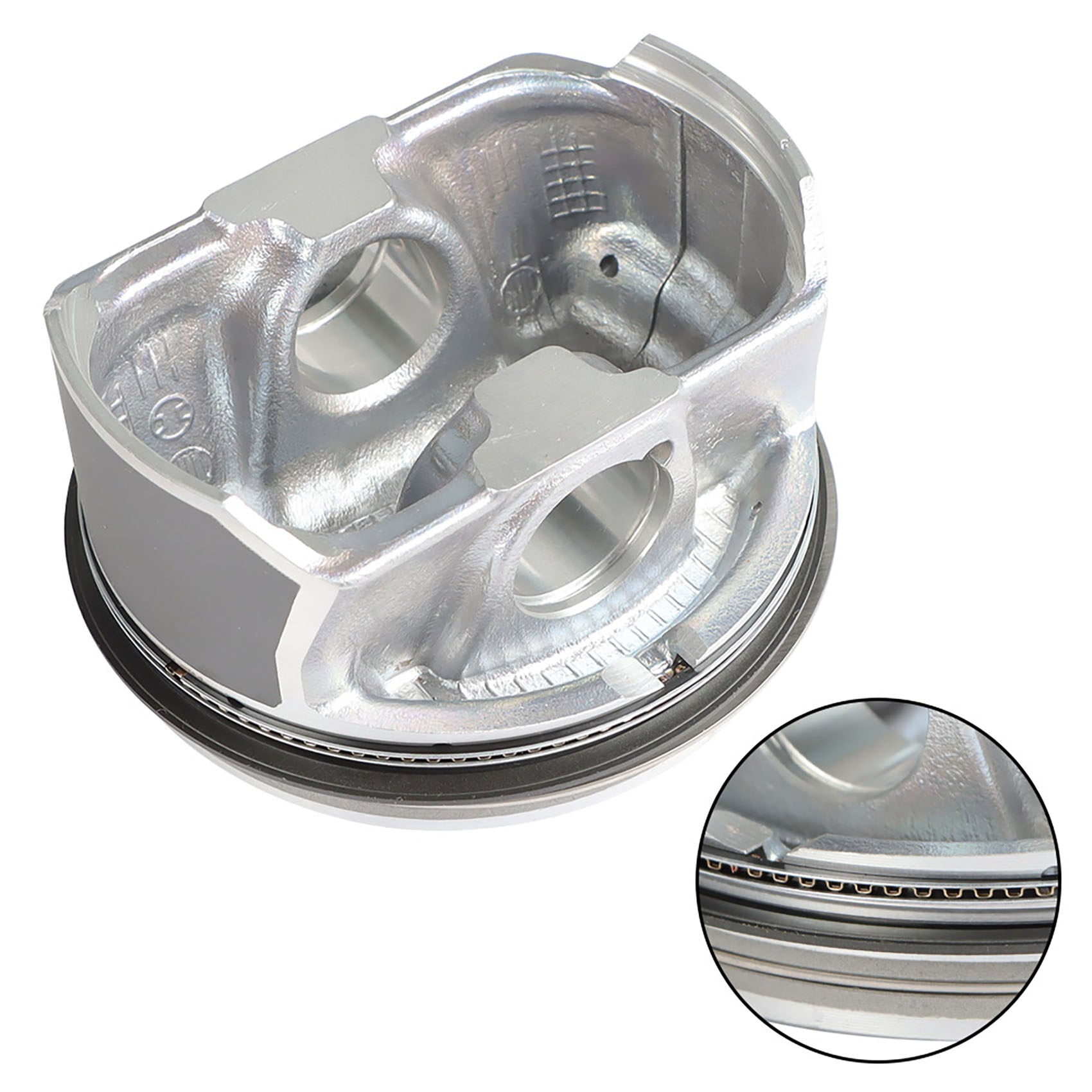 TOPPARTZ 4 x Connecting Rod Piston Kit 23040-2G200 23410-25201 Replacement for 2011-2019 Hyundai Sonata Sorento Optima 2.4L