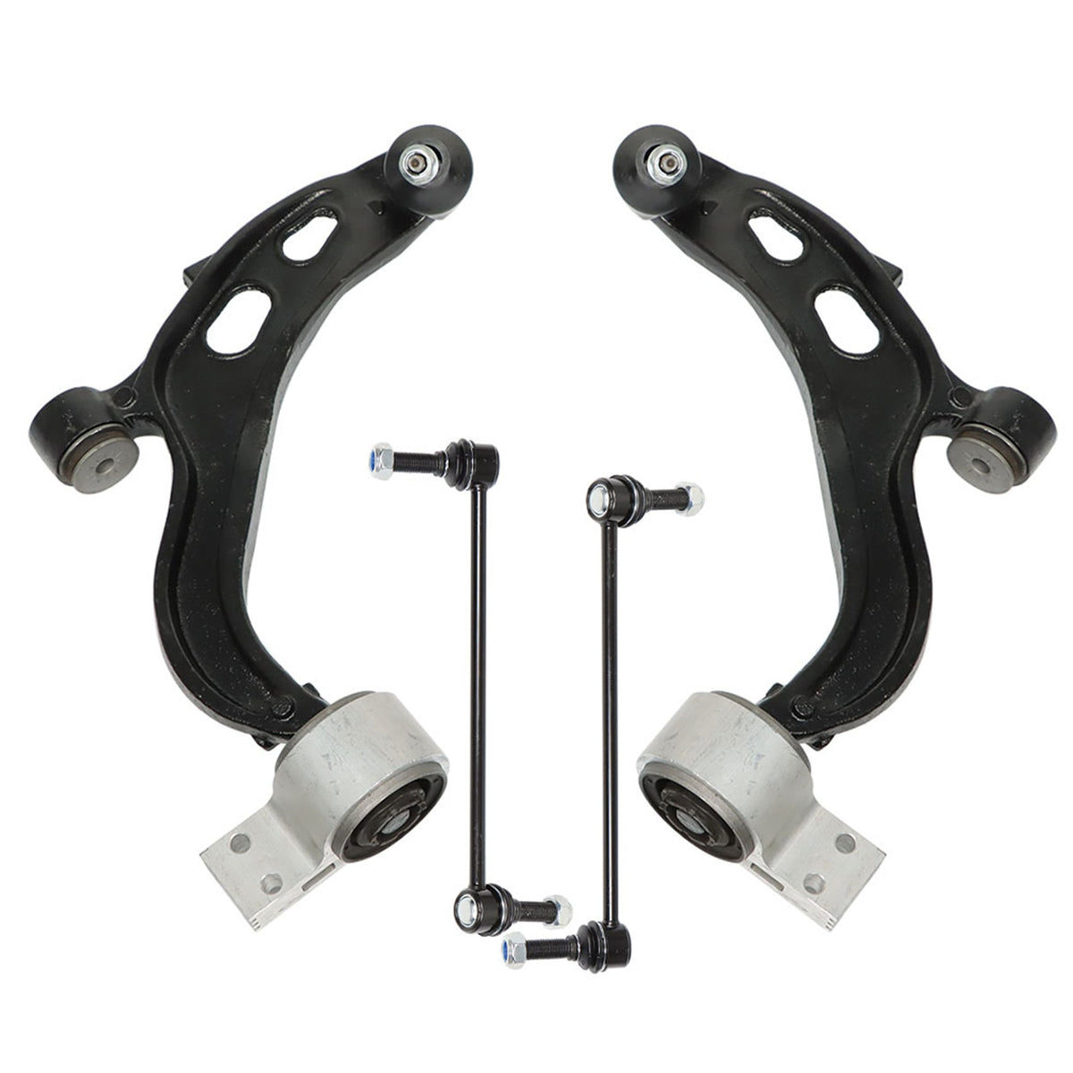 TOPPARTZ 4Pcs Front Lower Control Arm Replacement for 2013-2018 Ford Taurus Flex 2013-2016 Lincoln MKS MKT