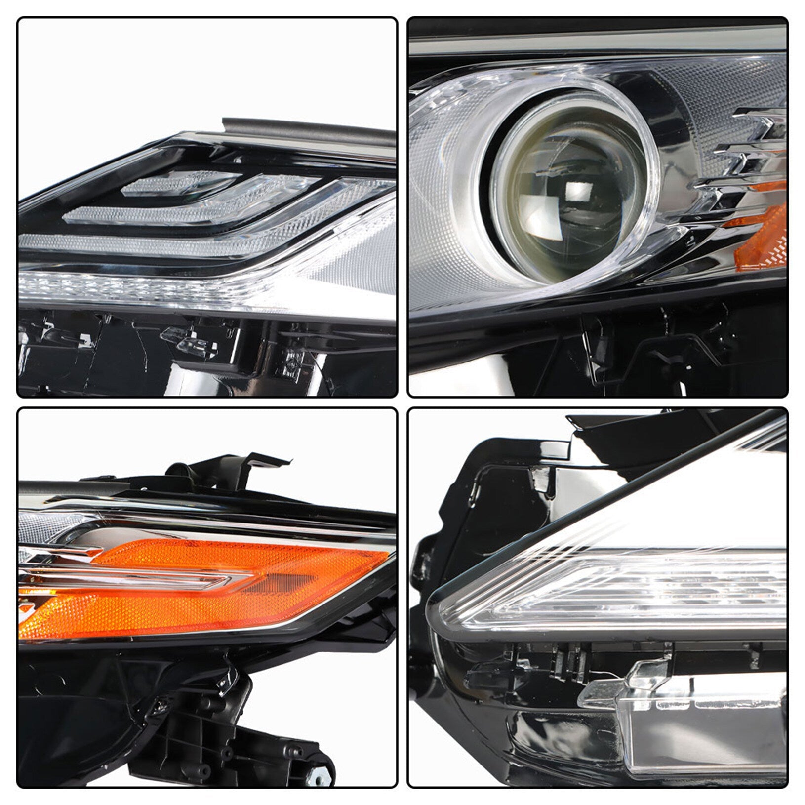 TOPPARTZ Headlight Assembly Replacement for Toyota Camry XLE XSE 2018-2020 Full LED Headlight Set Driver Side