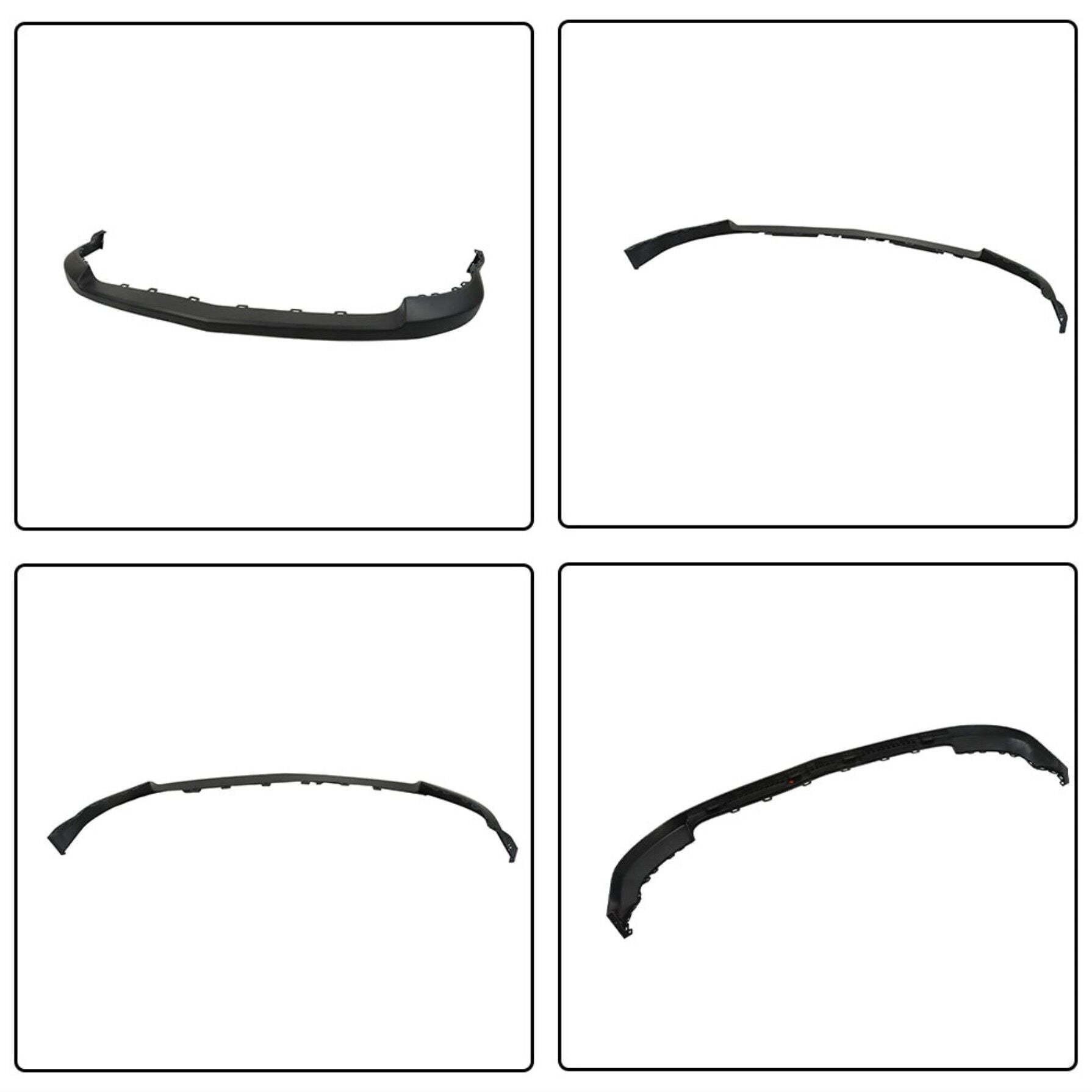 TOPPARTZ Textured Front Upper Bumper Cover Replacement for 2014-2015 Silverado 1500