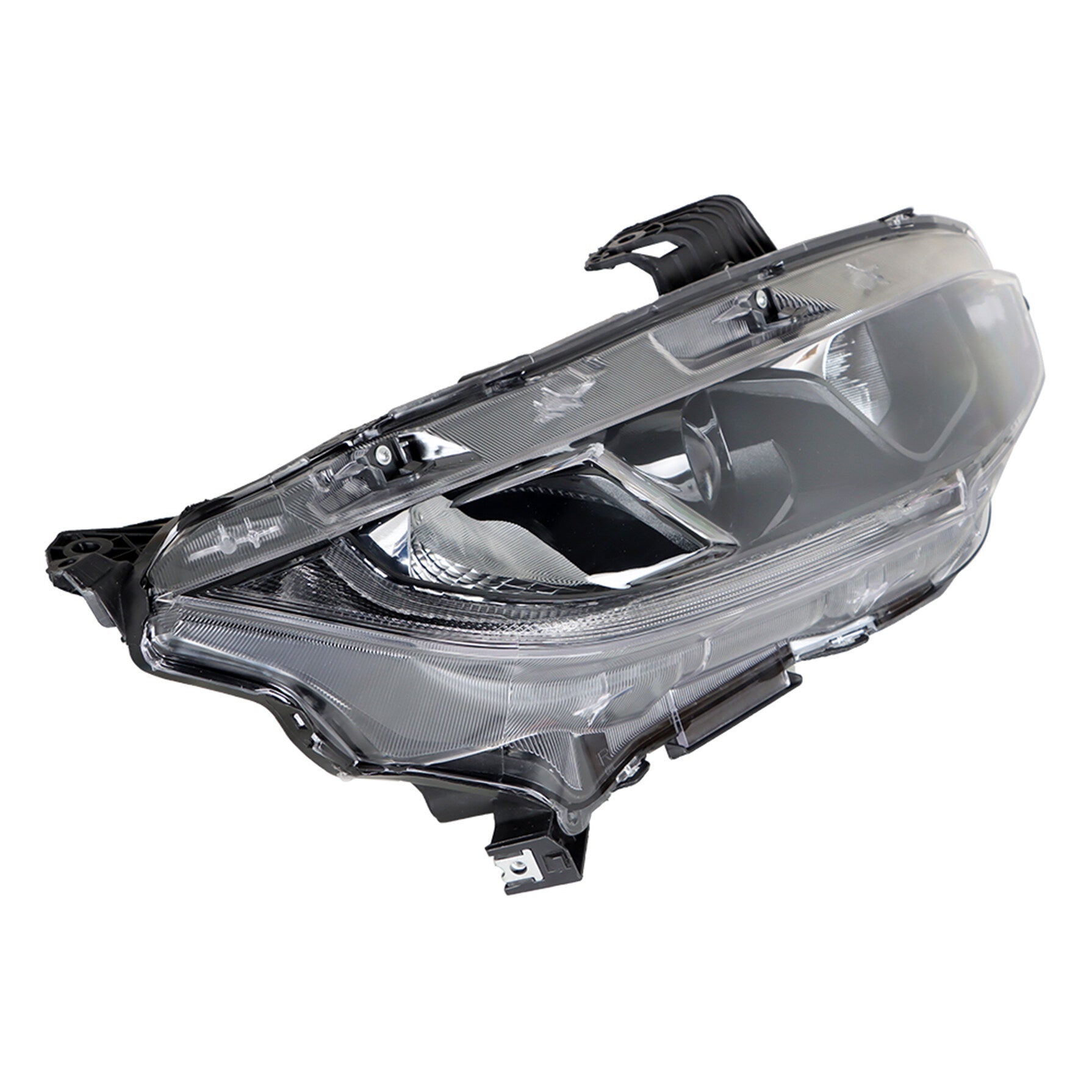 TOPPARTZ Headlight Assembly Replacement for Honda Civic 2016-2021 Headlights Set Driver ＆ Passenger Side