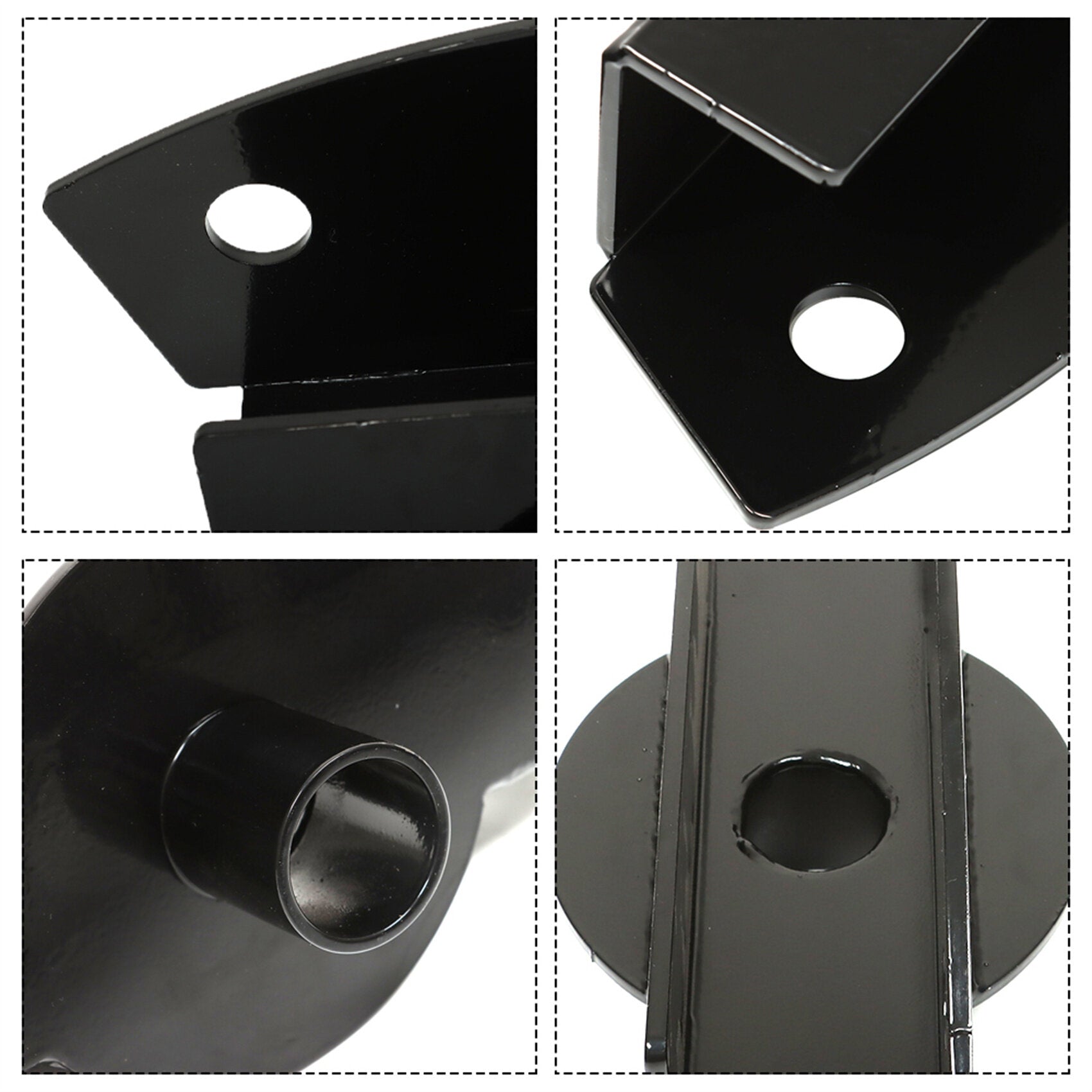 TOPPARTZ Set Rear Upper Coil Spring Bucket Mount Perch Retainers Replacement for Wrangler TJ 1997-2006