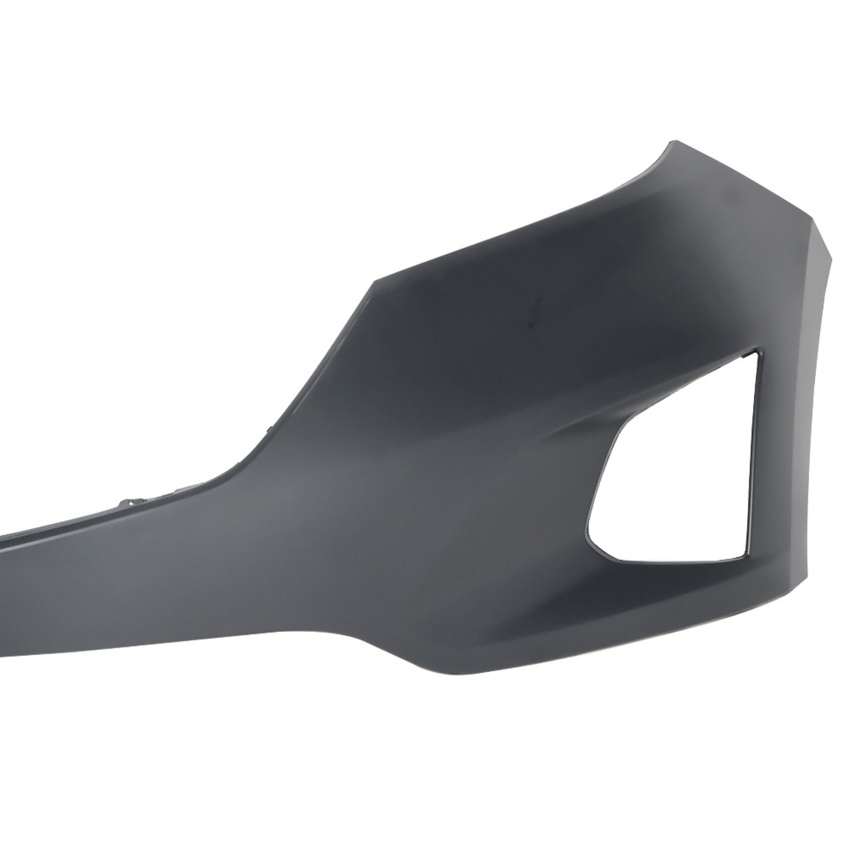 TOPPARTZ Primered Front Bumper Cover Integrated without License Plate Holes Replacement for 2018 2019 Equinox