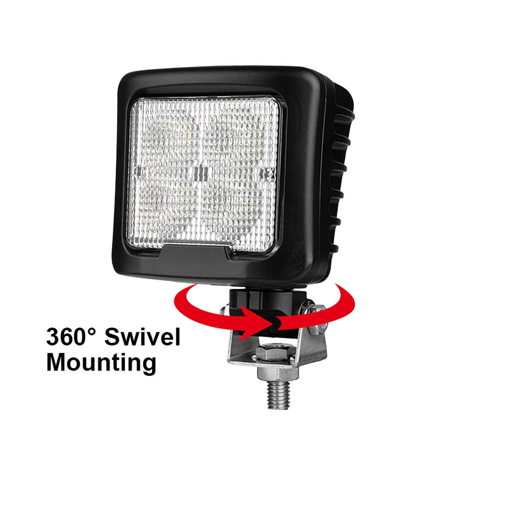 4 inch 40W Industrial LED Work Light EMC CISPR 25 CLASS 4