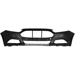 TOPPARTZ New Primered Front Bumper Fascia for 2013-2016 Ford Fusion with Park Assist Sensor Holes