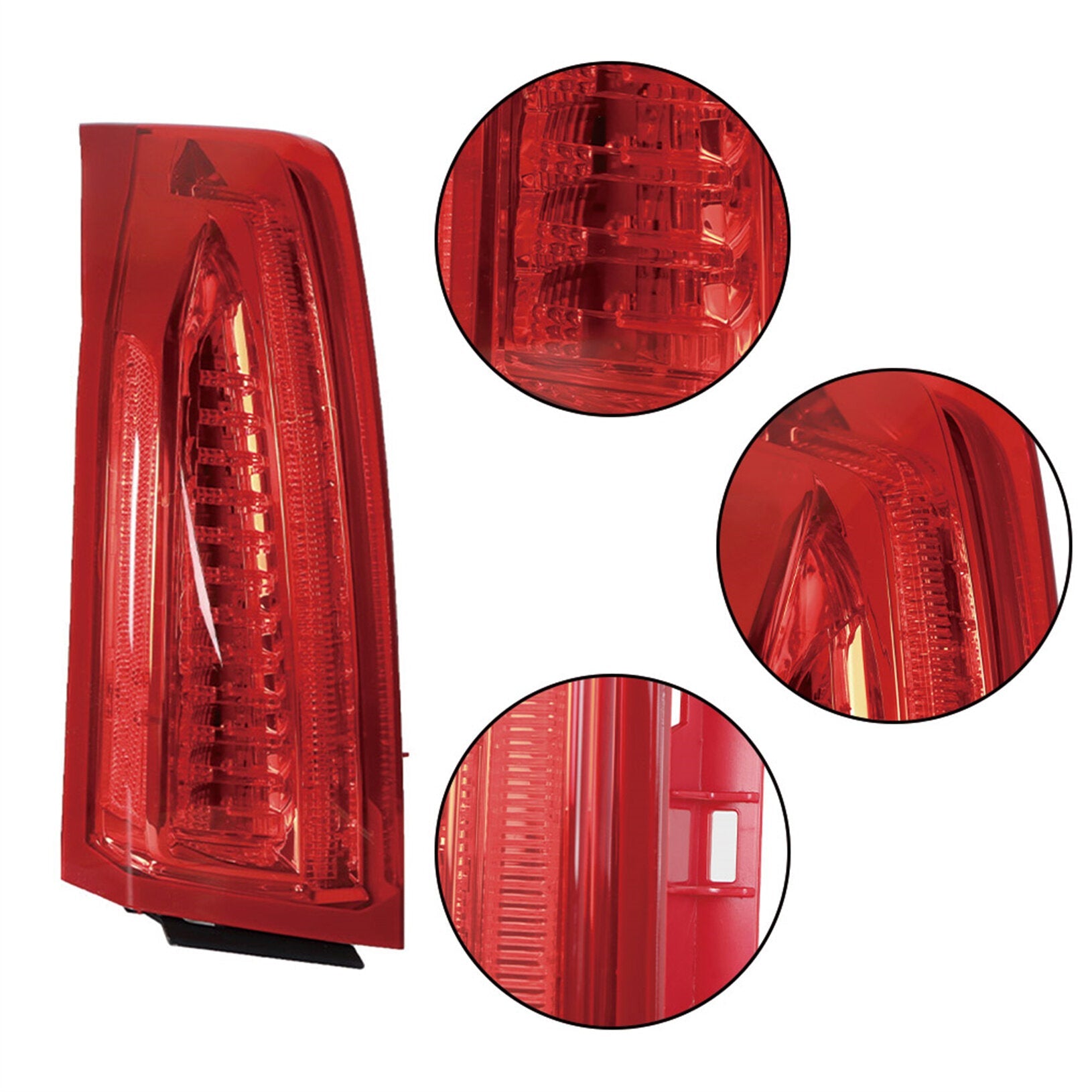 TOPPARTZ Driver Side LED Tail Light Replacement for 2013-2018 Cadillac ATS Sedan Rear Tail Light Brake Lamp Assembly LH Left Side 84081571 GM2800260
