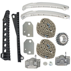 TOPPARTZ Timing Chain Kit with Crank Gear 5L3Z-6268-A Replacement for 1997-2011 Ford E150 E250 Excursion F150 F250 5.4L 6.8L