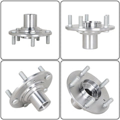 TOPPARTZ 2Pcs Front Wheel Hub Bearing Kits Replacement for 2012-2015 Honda Civic DX EX GX LX