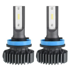 TOPPARTZ H8 H9 H11 LED Fog Light Bulbs,50W 12000LM 6000 White High brightness Headlights Bulbs Conversion Kit,Pack of 2