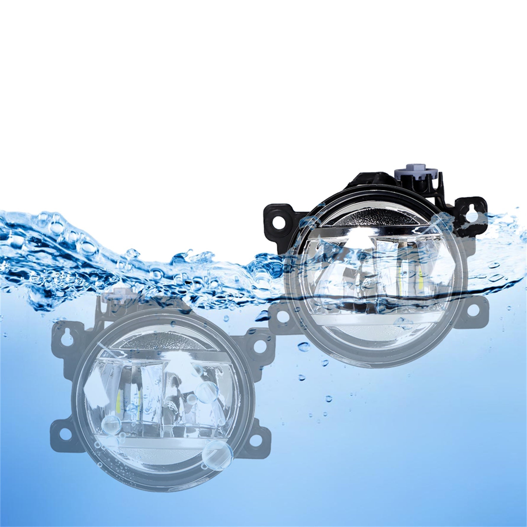 TOPPARTZ Fog Lights Assembly Replacement for 2022 Honda Civic with Bulbs Switch Wiring Kit