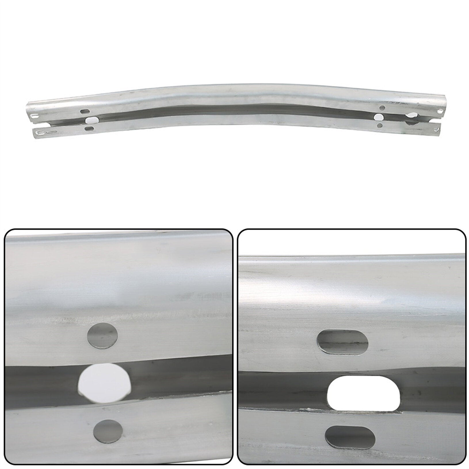 TOPPARTZ Front Bumper Impact Bar Crossmember Reinforcement Replacement for 2019-2022 Toyota Corolla