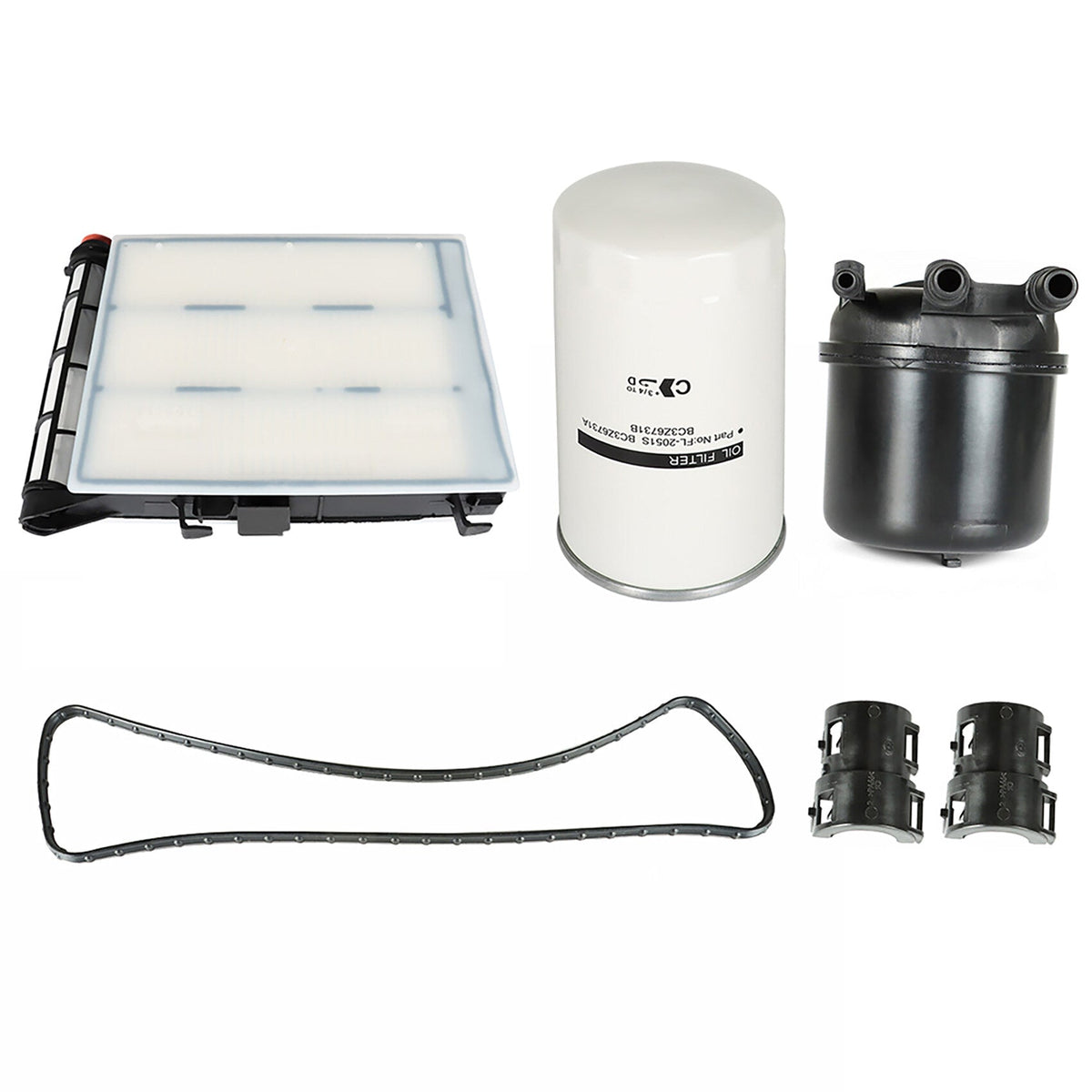 TOPPARTZ Oil & Fuel Filter Kit FD4624 FD-4625 Replacement for F250 F350 F450 F550 Super Duty 2017-2020