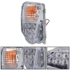 TOPPARTZ DRL LED Fog Lights Assembly 8152147060 Replacement for 2010-2015 Toyota Prius Clear Lens Right Side (Passenger Side)