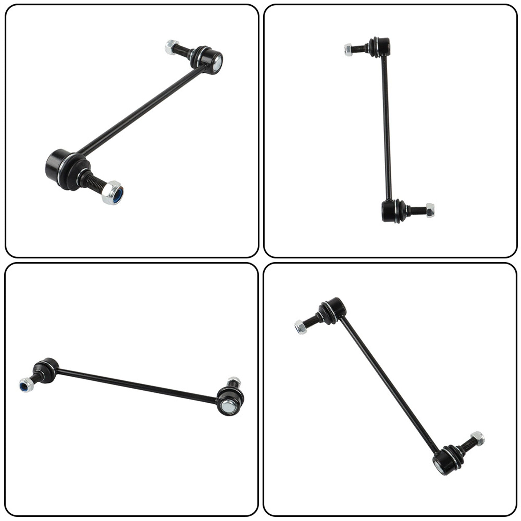 TOPPARTZ Lower Control Arm Tierod Sway Bar Ball Joint Kit Replacement for 2009-2015 Journey K641334 K641333