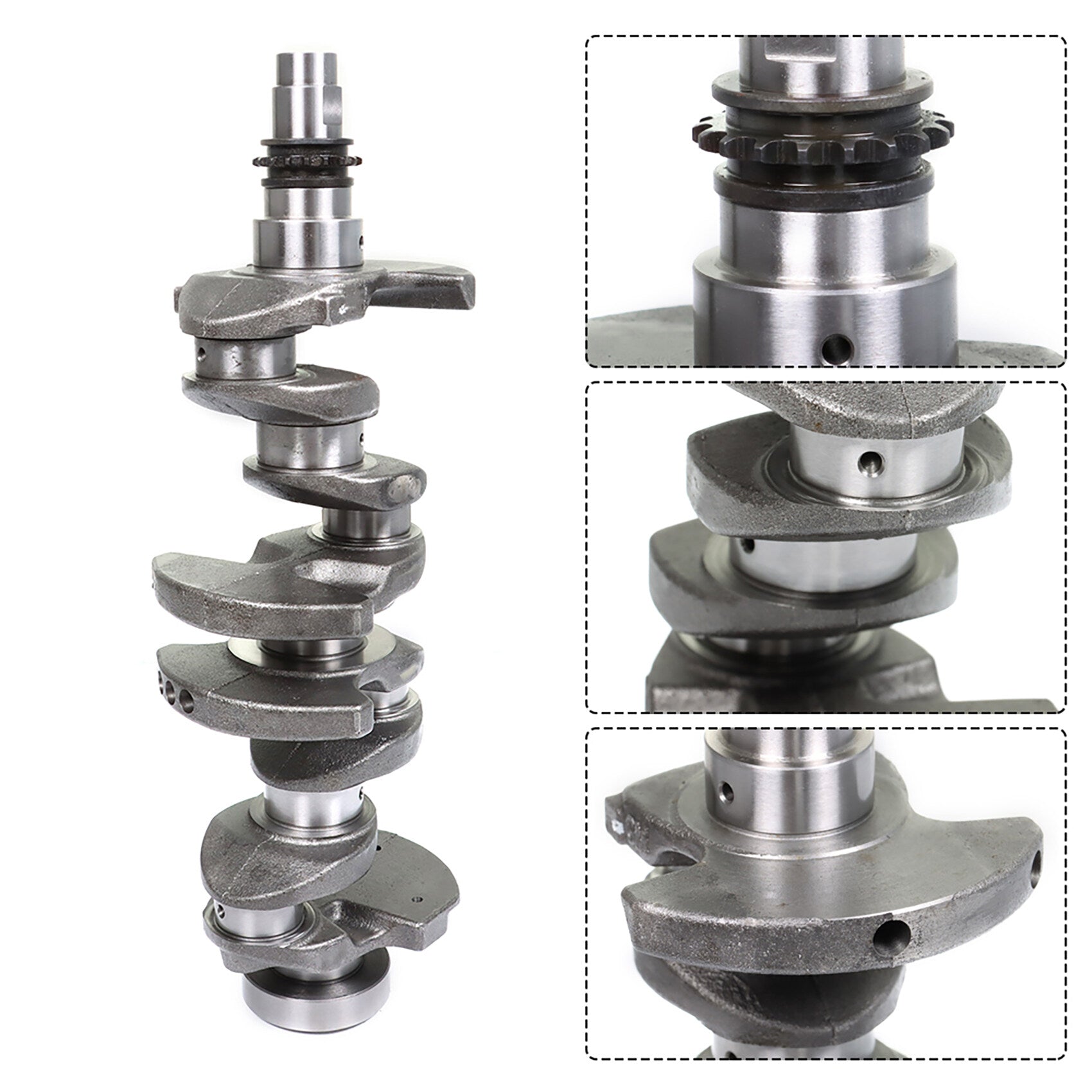 TOPPARTZ Crankshaft 23110-2B610 Replacement for Hyundai Veloster Accent Kia Rio Soul 1.6L 2012-2017