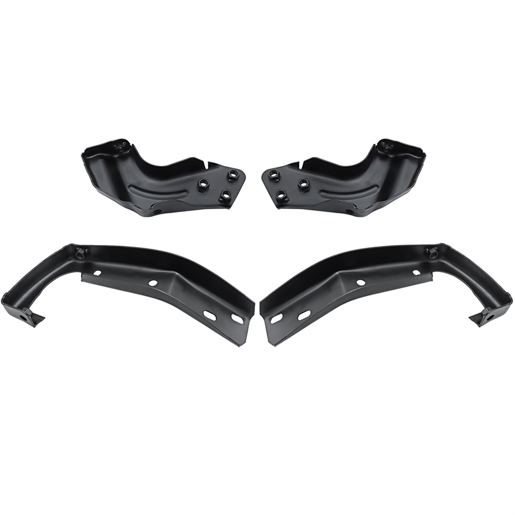 TOPPARTZ Front Bumper Brackets LH and RH Side For 1994-2000 Chevrolet & GMC C-K Series