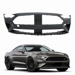 TOPPARTZ Primered Front Bumper Cover Replacement for 2018-2019 Mustang