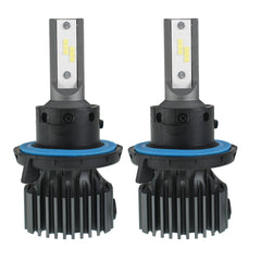 TOPPARTZ 9008/H13 LED Fog Light Bulbs,50W 12000LM 6000 White High brightness Headlights Bulbs Conversion Kit,Pack of 2