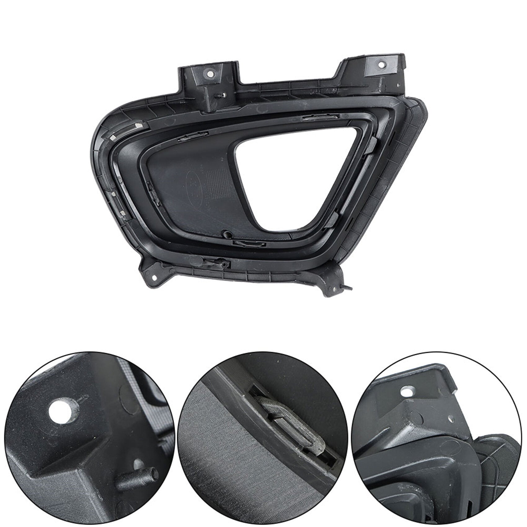 TOPPARTZ Fog Lights Assembly Replacement for 2016 2017 2018 Kia Sorento Clear Lens with Front Bumper Bezel Left+Right Side (Passenger & Driver Side)