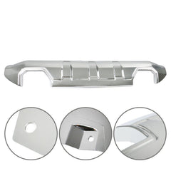 TOPPARTZ Front Bumper Lower Valance Skid Plate Chrome Replacement for 2016-2019 Sierra 1500