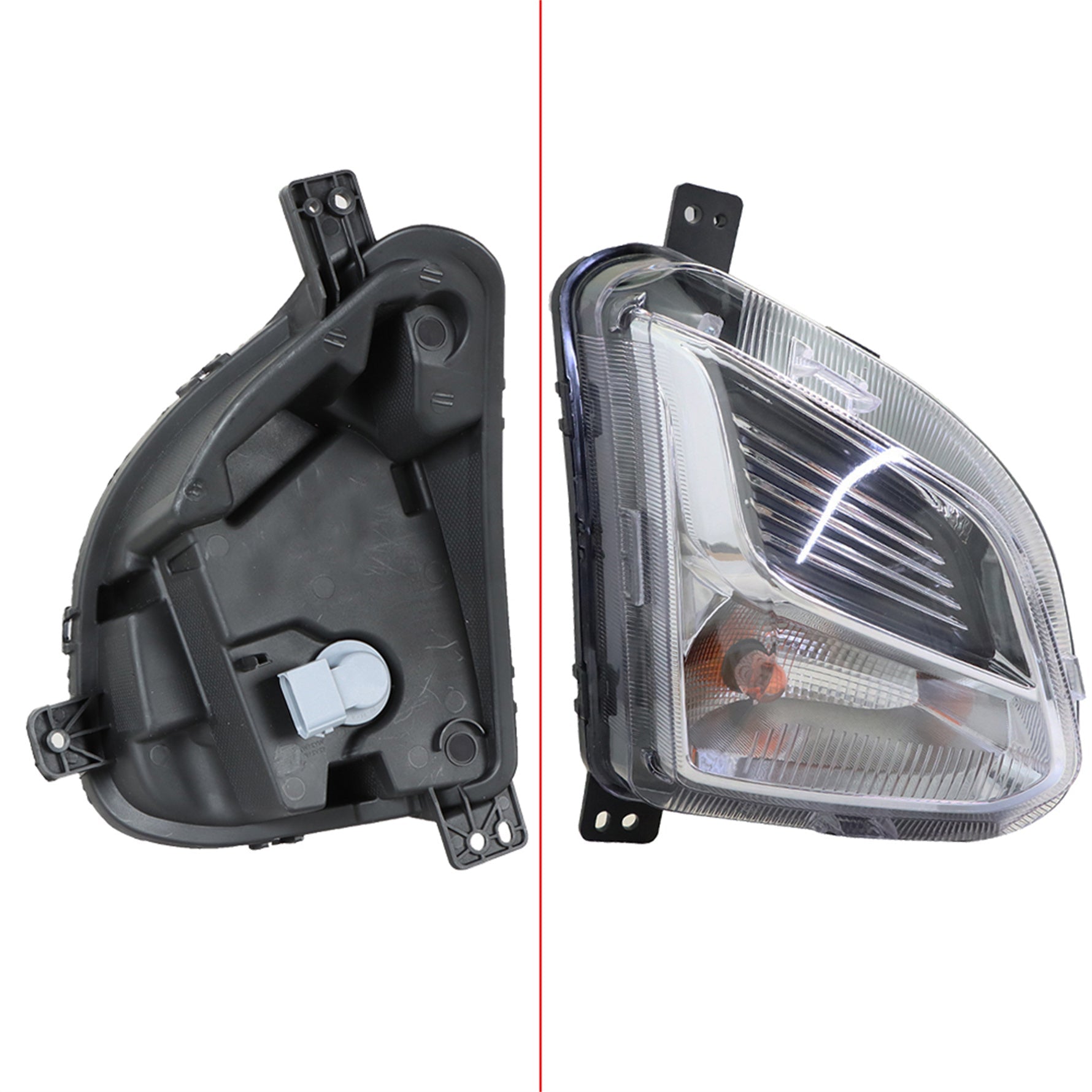 TOPPARTZ Bumper Fog Light Assembly w/ Bulbs Replacement for 2018 2019 2020 Chevrolet Equinox Right Passenger Side