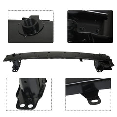 TOPPARTZ Black Steel Front Bumper Reinforcement Replacement for 2016-2018 Toyota RAV4 TO1006247 520210R080