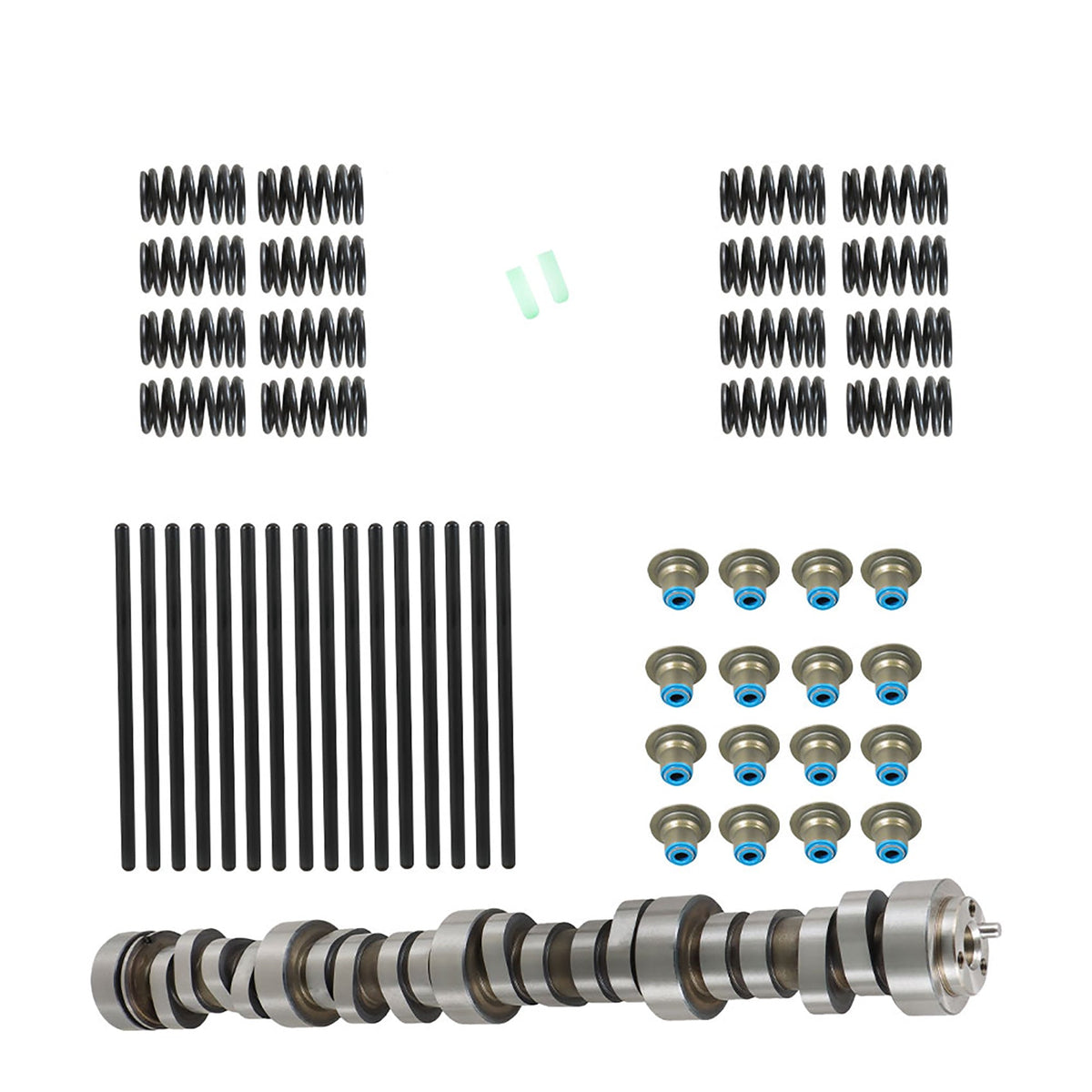 TOPPARTZ Stage 4 LS Truck Camshaft Kit and Chromoly Pushrods Replacement for GM trucks and SUVs equipped with 4.8L, 5.3L, 6.0L, or 6.2L engines