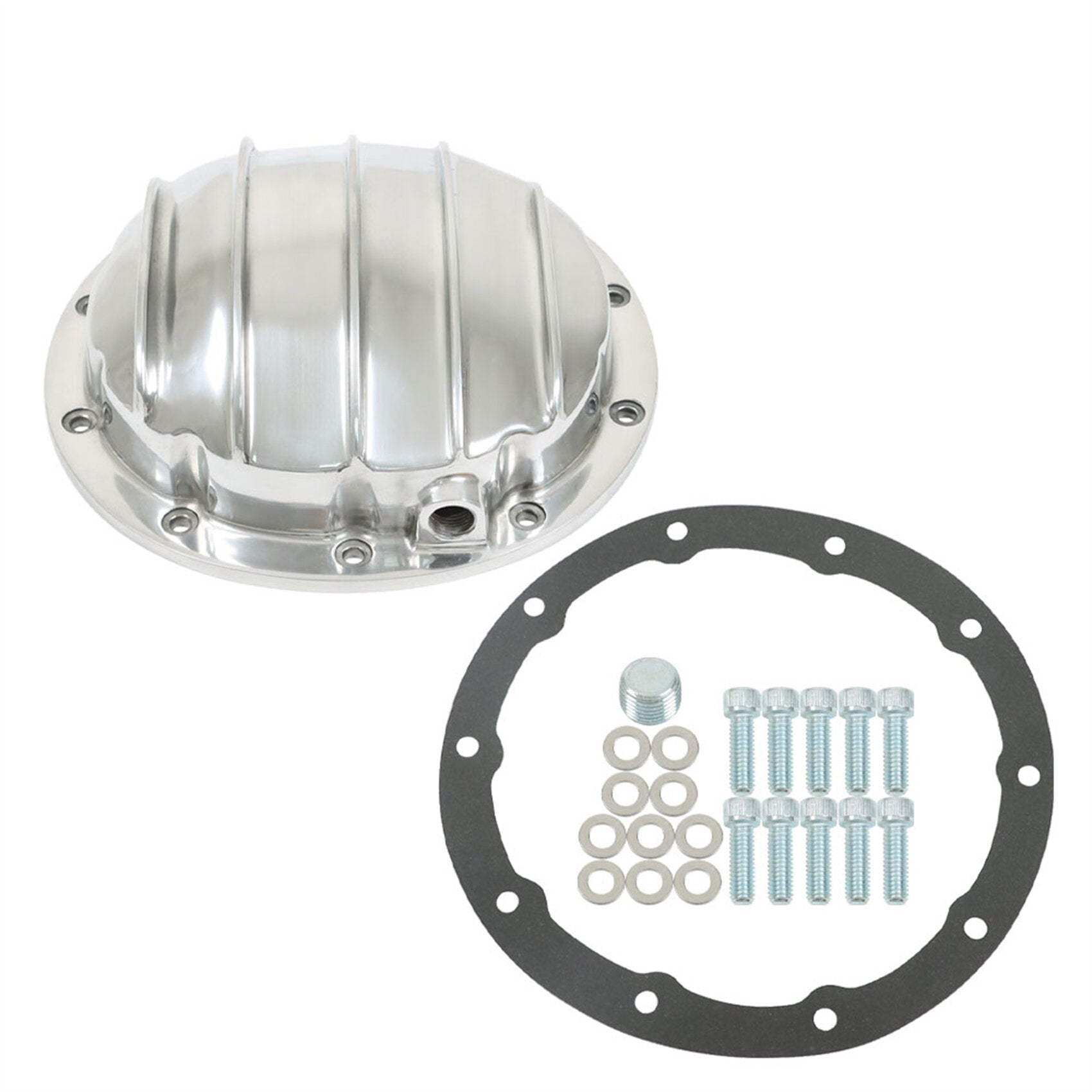 TOPPARTZ 8.5 & 8.6 Ring Gear Differential Cover Replacement for 1964-2014 Chevy 10 Bolt