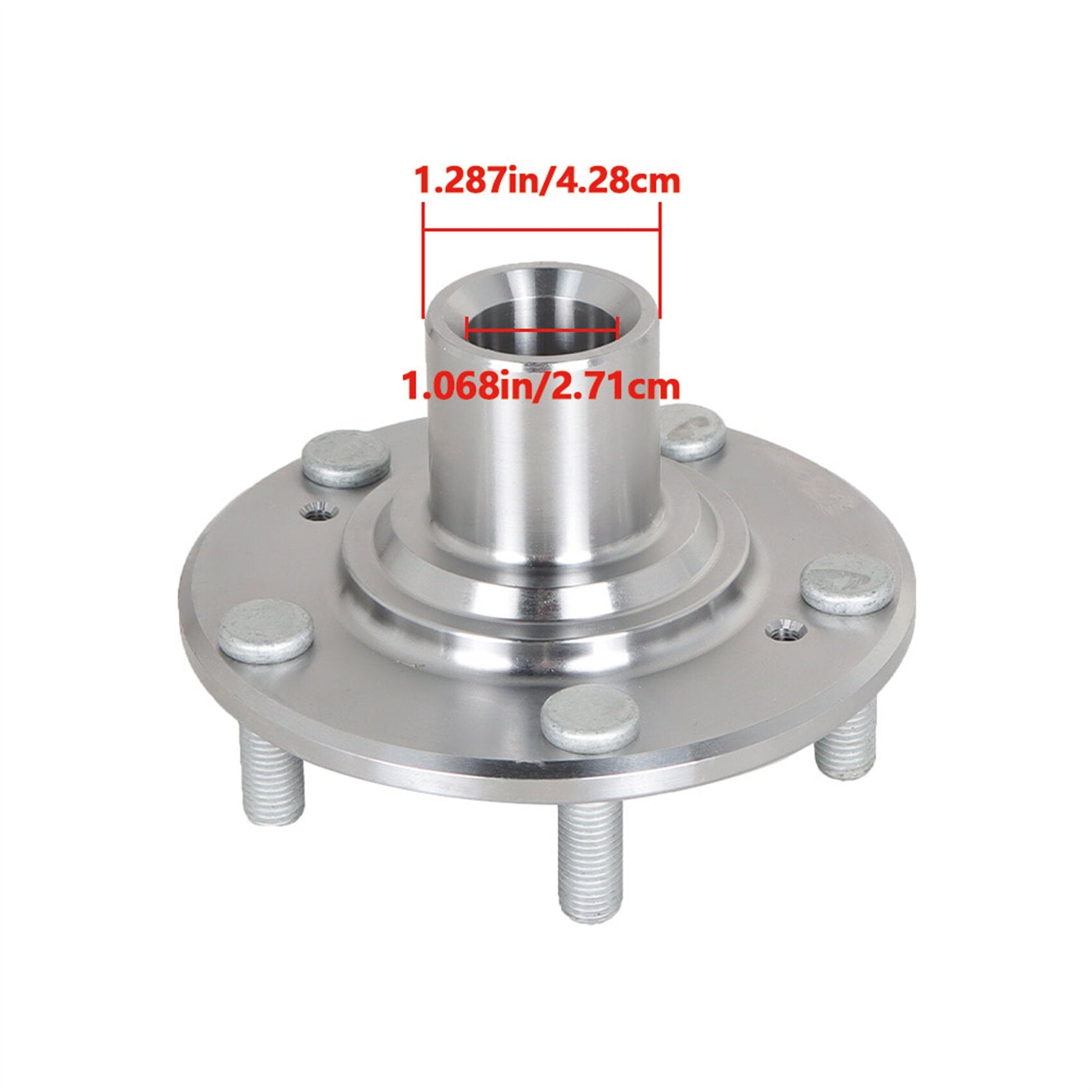 TOPPARTZ 2Pcs Front Wheel Hub Bearing Kits Replacement for 2012-2015 Honda Civic DX EX GX LX