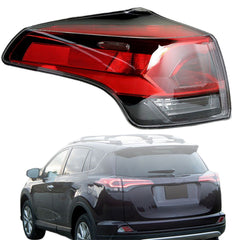 TOPPARTZ Driver Side Tail Light Replacement for 2016-2018 Toyota RAV4 Rear Tail Light Brake Lamp Assembly LH Left Side 8156142211 TO2804133