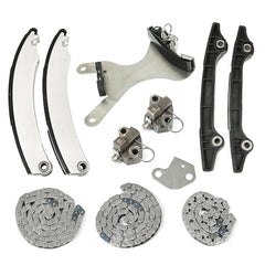 TOPPARTZ Timing Chain Kit w/o Gears 53021295AA 53020680 Replacement for 2002-2011 Dakota Liberty Grand Cherokee 3.7L 226 SOHC