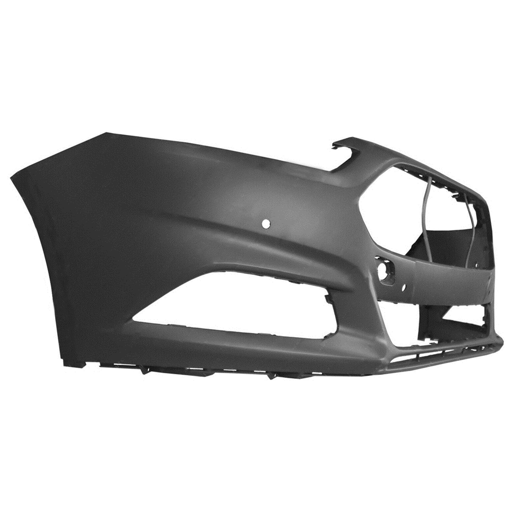 TOPPARTZ New Primered Front Bumper Fascia for 2013-2016 Ford Fusion with Park Assist Sensor Holes