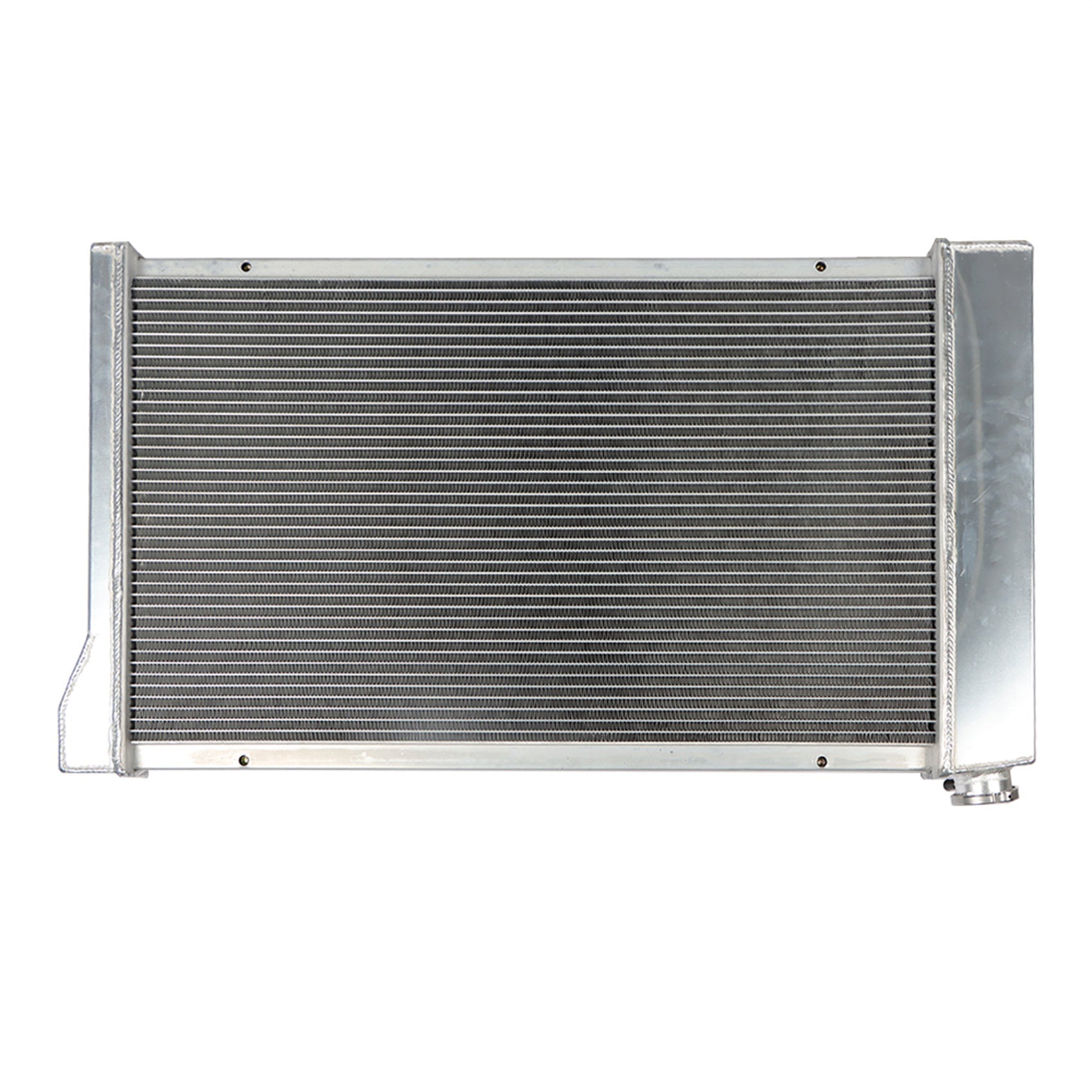TOPPARTZ 3 Row Radiator with Shroud Fan Replacement for 1967-1972 Chevy GMC C/K 10 20 30 Series Pickup Truck