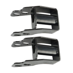 TOPPARTZ Front Bumper Bracket 2 Pieces Black Replacement for 2011 2012 2013 2014 Silverado Sierra 2500HD 3500HD 20966182 GM1066195