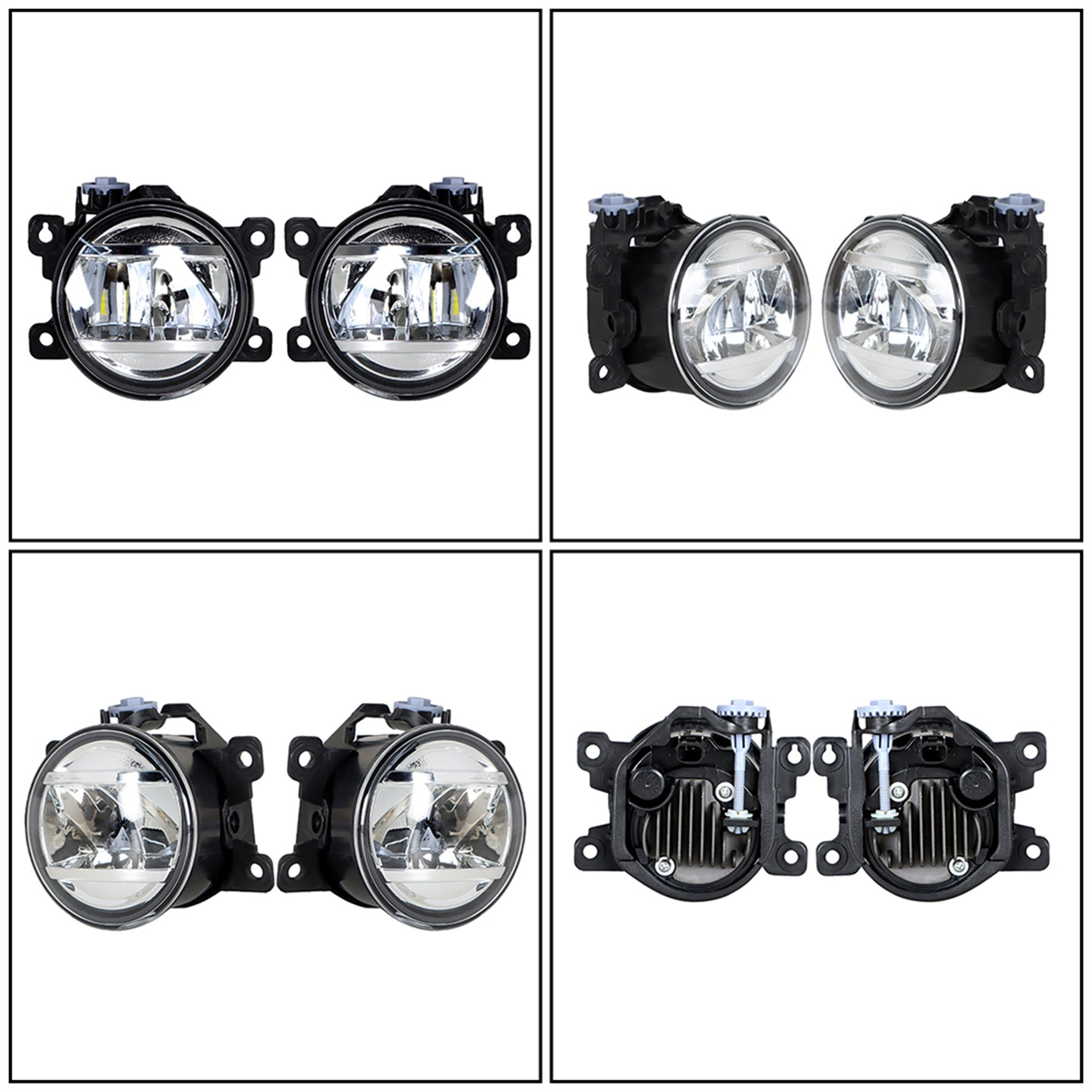 TOPPARTZ Fog Lights Assembly Replacement for 2022 Honda Civic with Bulbs Switch Wiring Kit