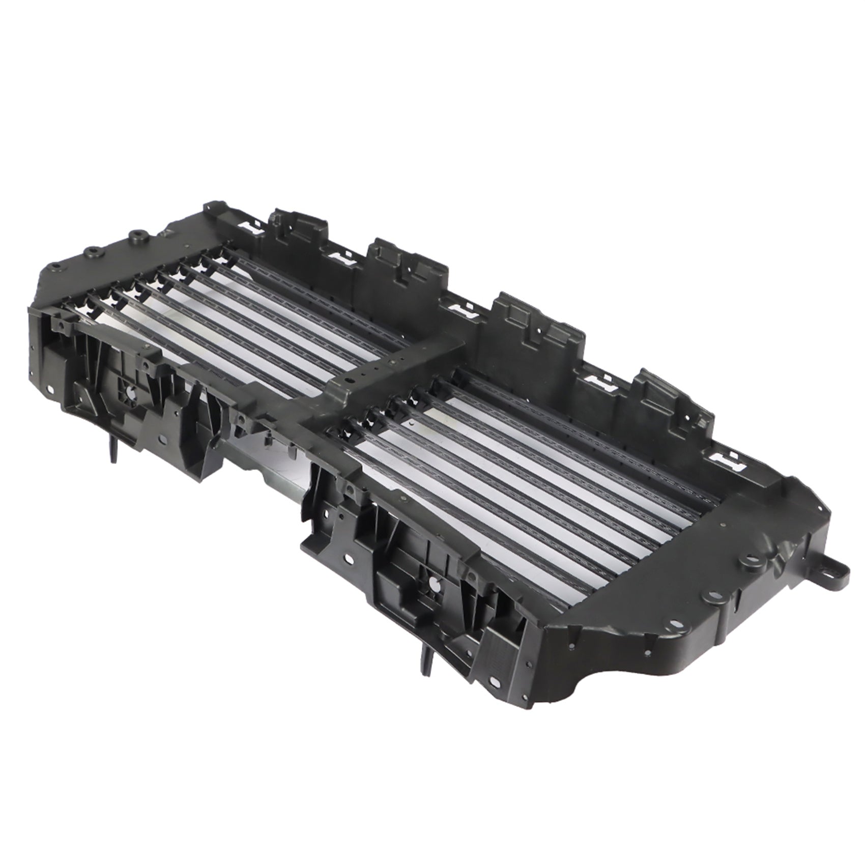 TOPPARTZ Front Upper Radiator Grille Air Shutter Assembly Replacement for 2021-2022 Ford F-150