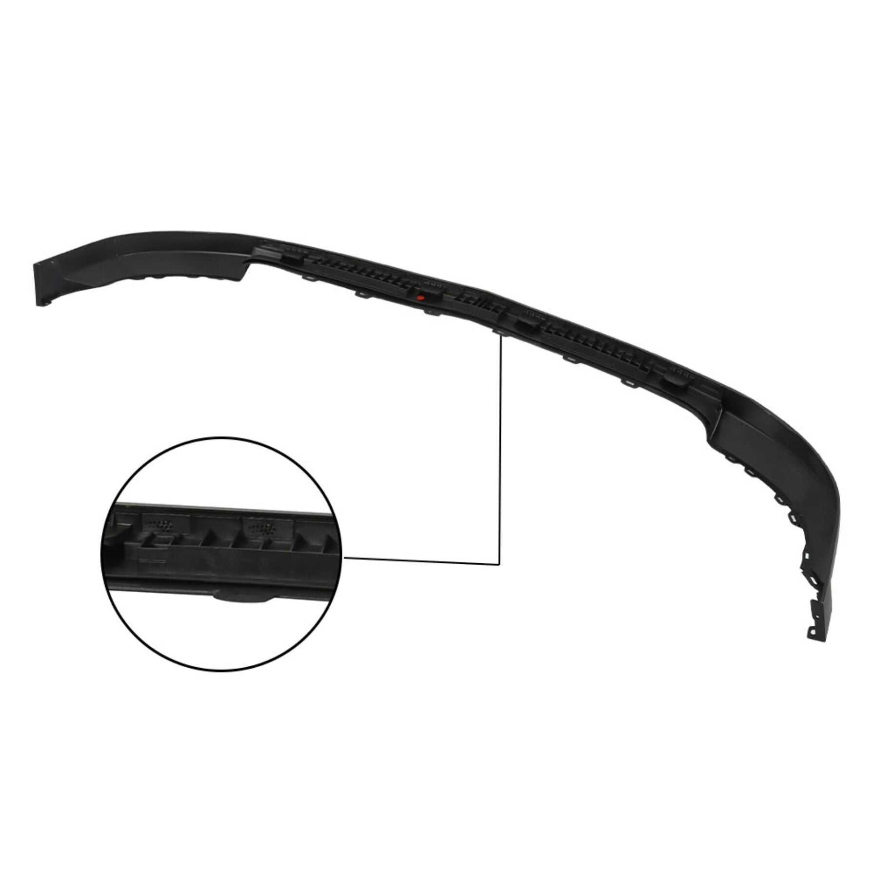 TOPPARTZ Textured Front Upper Bumper Cover Replacement for 2014-2015 Silverado 1500