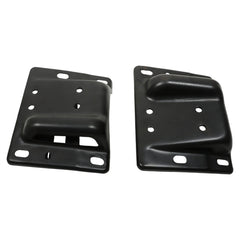 TOPPARTZ Front Outer Bumper Brackets Replacement for 2002-2018 Ram 2500 3500 without Tow Hook and Sport Edition