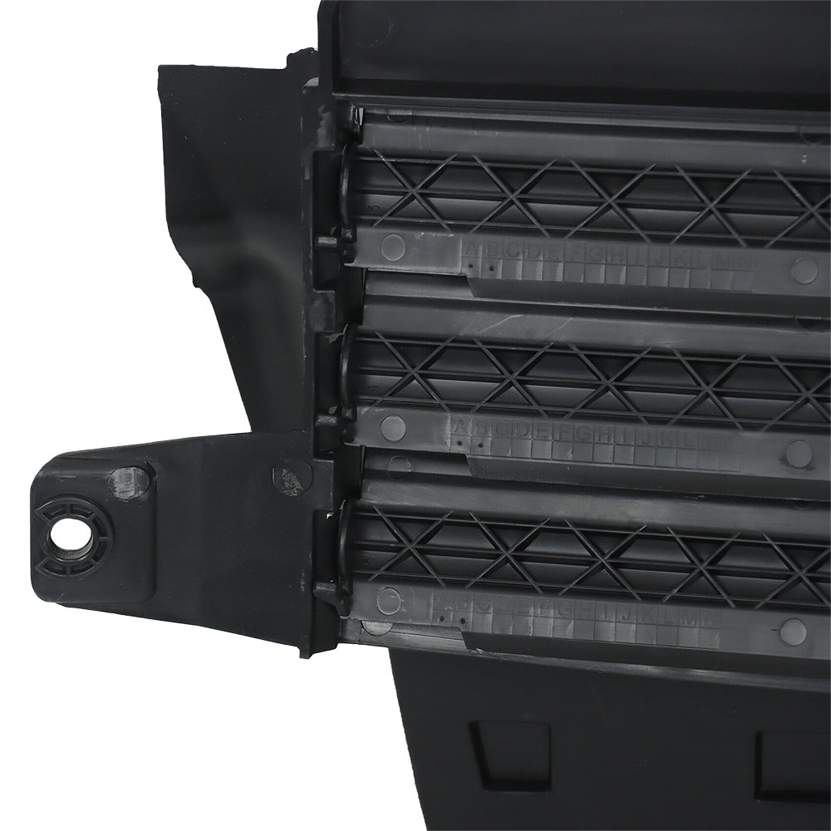 TOPPARTZ Front Radiator Black Shutter Assembly Relpacement for 2013-2019 Ford Explorer