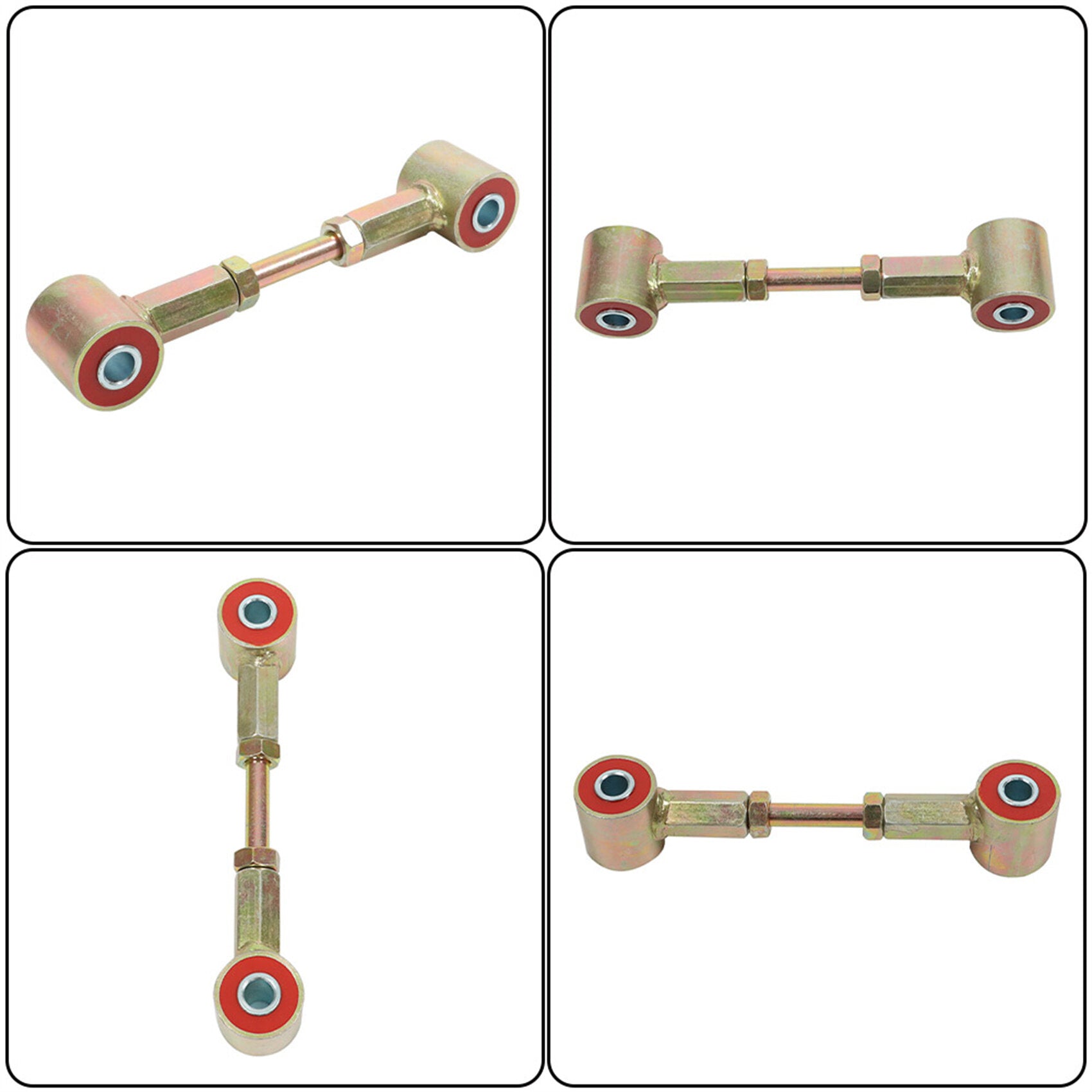 TOPPARTZ 2-4 Lift Kit Front Extended Sway Bar End Link Replacement for JK 2007-2018